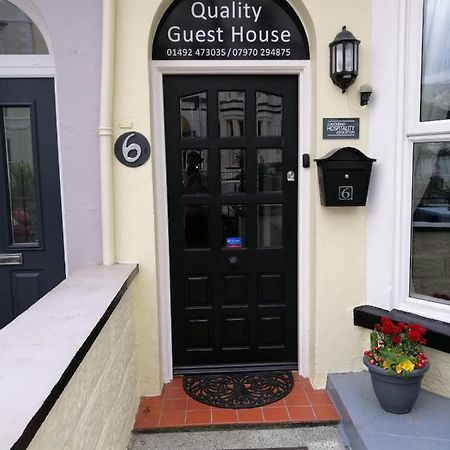 No 6 Quality Guesthouse Llandudno Exteriér fotografie